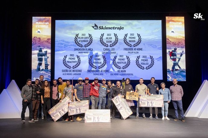 Ganadores de la novena edición del Festival de Cine de Ski y Snowboard Skimetraje Play Pyrenees.