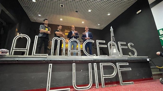 Inauguración de la exposición.