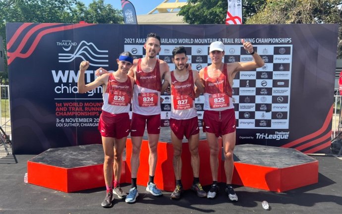 El equipo español masculino de Up&Down se proclama subcampeón del mundo en Tailandia
