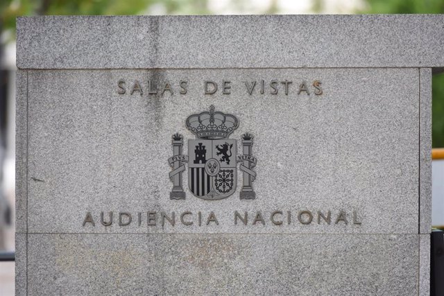 Archivo - Fachada de la Audiencia Nacional, en Madrid.