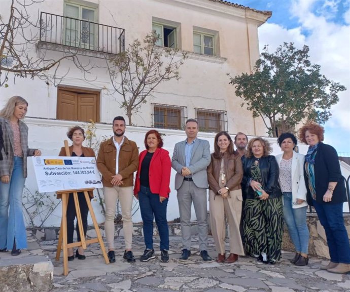 Visita del grupo parlamentario socialista de Granada a Moclín