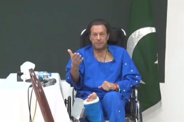 El ex primer ministro paquistaní Imran Jan