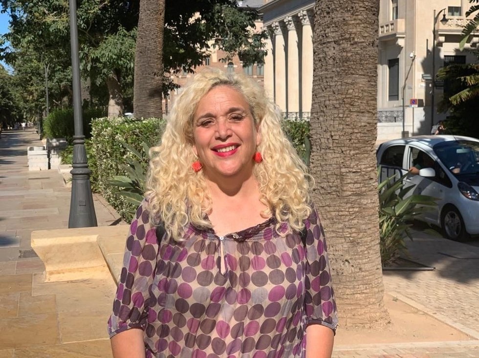 La coordinadora local de Izquierda Unida Málaga y concejala en el Ayuntamiento de Málaga, Remedios Ramos.