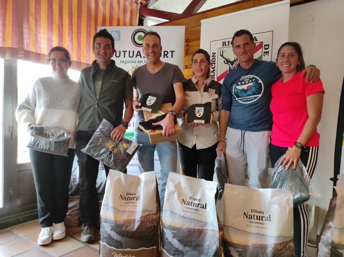 José Antonio Fernández y Karla Anguiano, campeones de La Rioja de Caza Menor con Perro