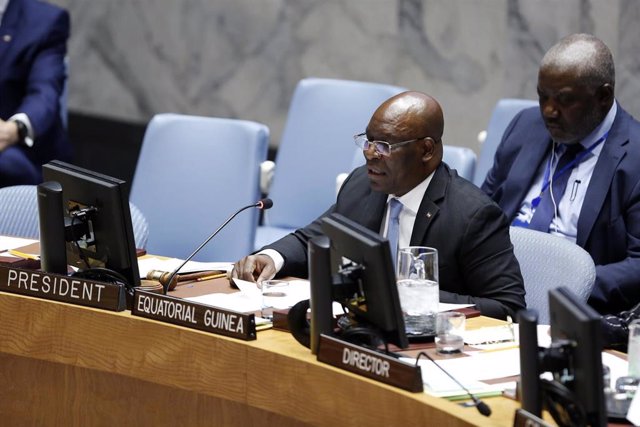 El ministro de Exteriores de Guinea Ecuatorial, Simeón Oyono Esono Angüé