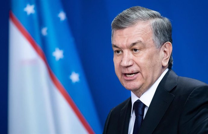 Archivo - El presidente de Uzbekistán, Shavkat Mirziyoyev