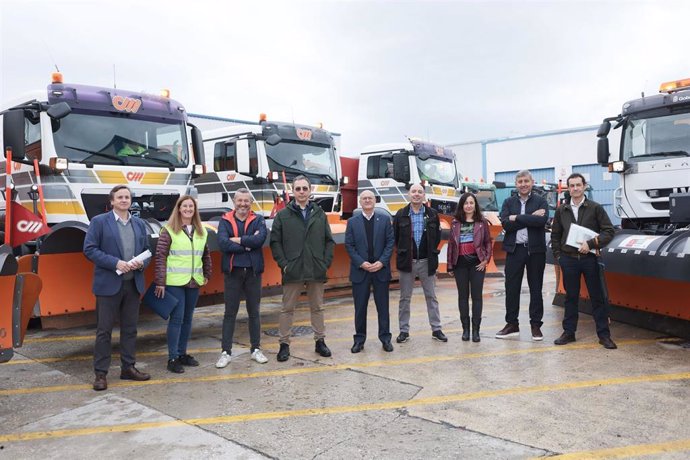 Un equipo de más de 250 personas y 160 vehículos velará por la conservación de carreteras durante la campaña invernal en Navarra.