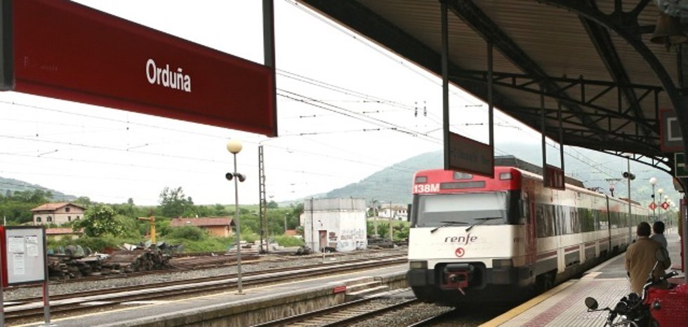 Archivo - Estación de Renfe de Orduña.