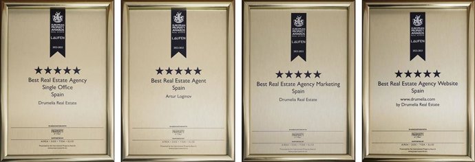 Premios ganados por Drumelia