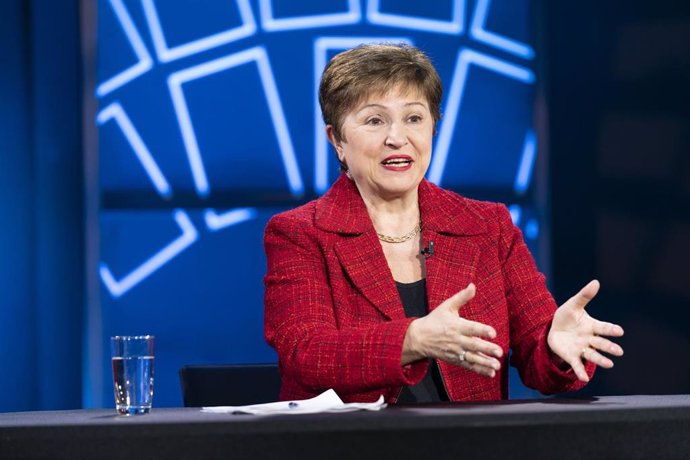 Archivo - La directora gerente del FMI, Kristalina Georgieva.