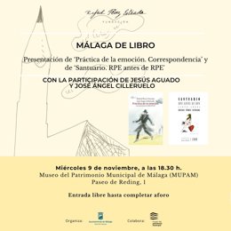 La Fundación Rafael Pérez Estrada presenta este miércoles dos novedades literarias del autor malagueño