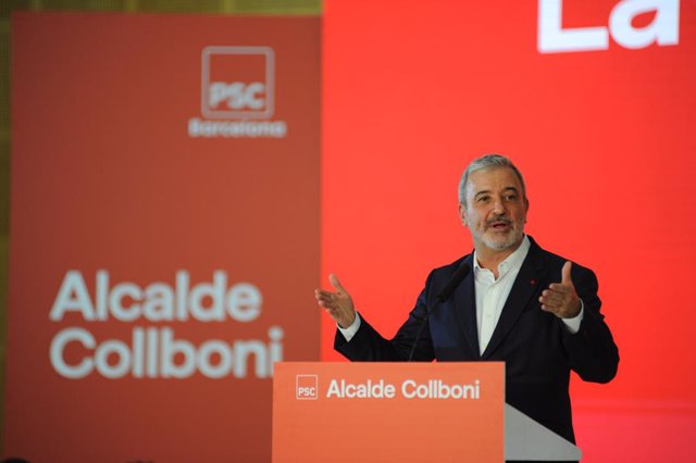 El candidat del PSC a les eleccions de Barcelona i primer tinent d'alcalde, Jaume Collboni