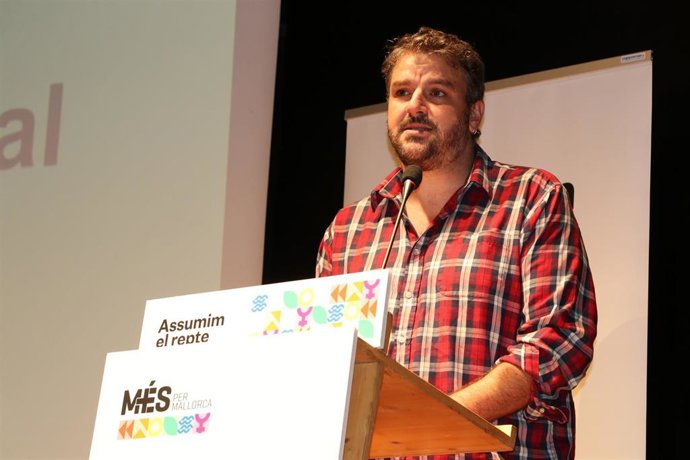El candidato de MÉS per Mallorca a la presidencia del Govern, Lluís Apesteguia.