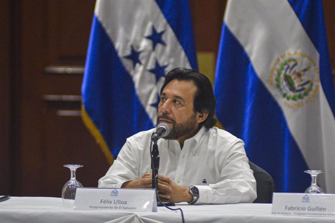 El vicepresidente de El Salvador, Féliz Ulloa.