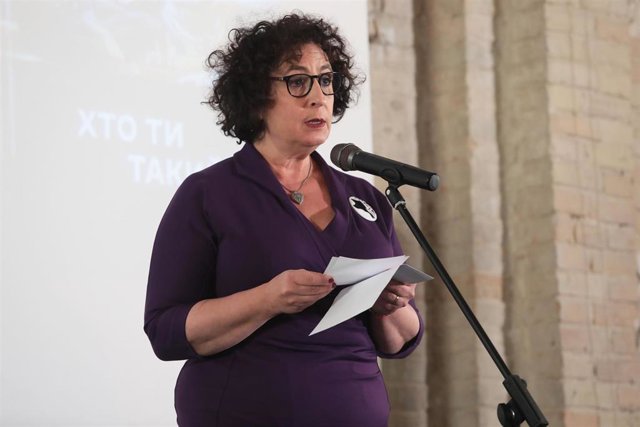 La embajadora de Reino Unido en Kiev, Melinda Simmons