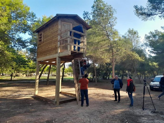 Palomero ecológico instalado por Cort.