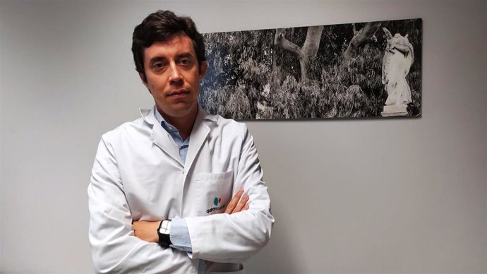 El doctor Miguel Sánchez, codirector del Servicio de Hematología y Hemoterapia del Sagrado Corazón.