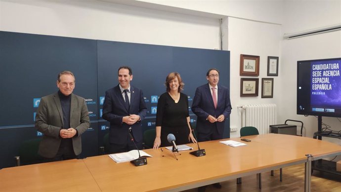 Presentación De La Candidatura De Palencia Para Acoger La Sede De Agencia Espacial Española.