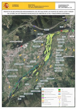 Proyecto para la recuperación ambiental del río Saja
