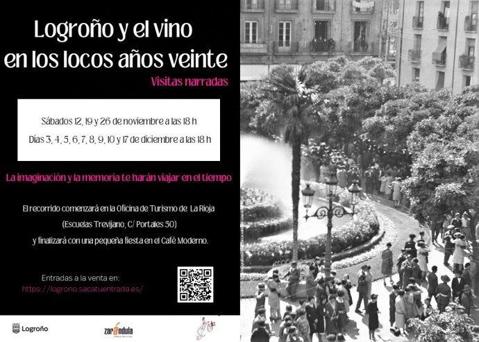 El vino y el Logroño de los años 20, temática de las nuevas visitas teatralizadas que comienzan el sábado 12