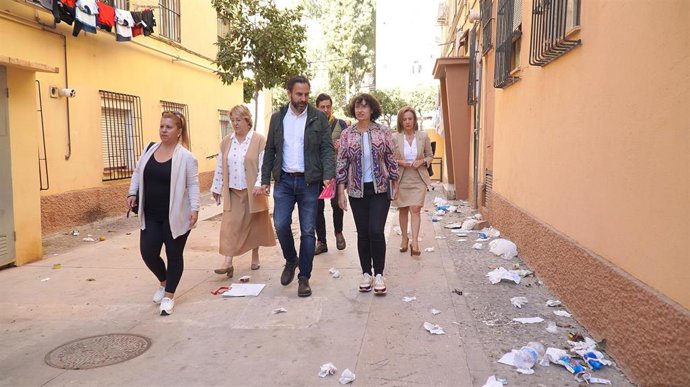 El grupo municipal del PSOE en Las Flores