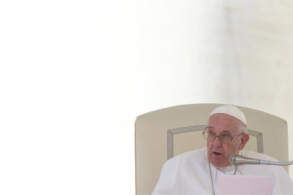 El Papa Francisco en una audiencia.