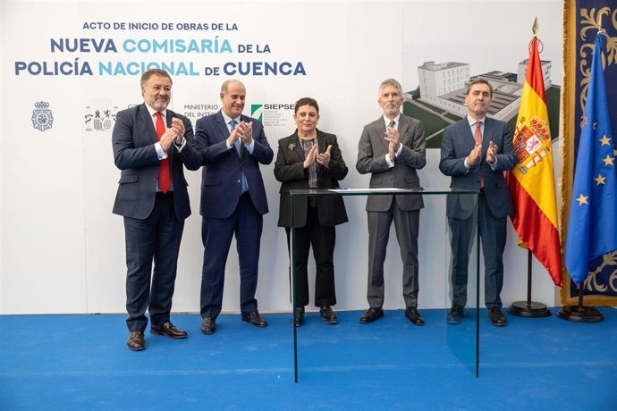 El ministro del Interior, Fernando Grande-Marlaska, en Cuenca.