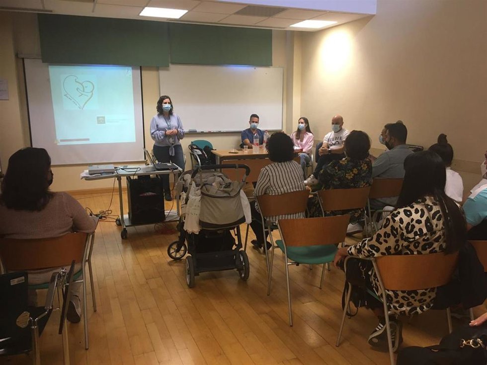 Taller sobre lactancia materna.