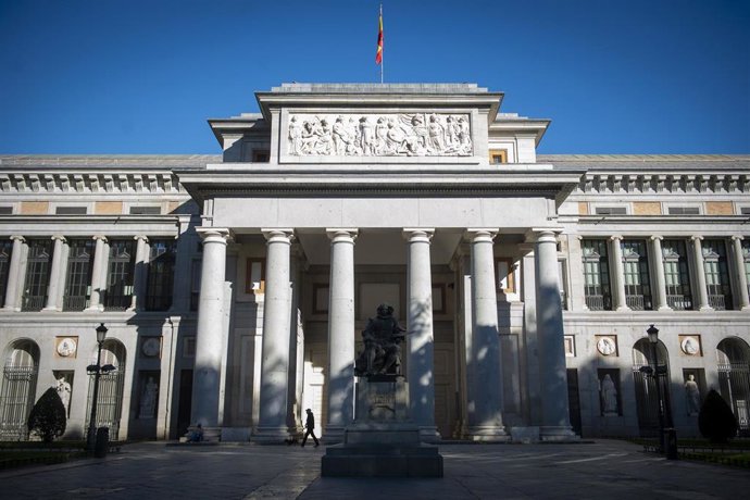 Fachada del Museo del Prado, a 5 de noviembre de 2022, en Madrid (España)