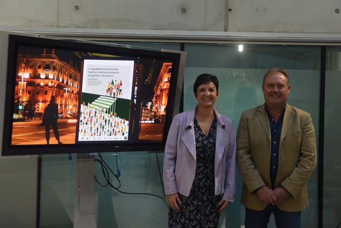 Presentación de la campaña por el 25 de noviembre.