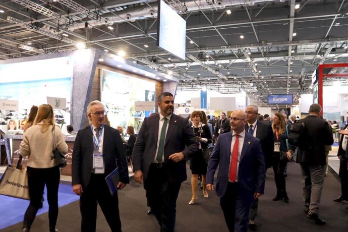 La delegación de Mijas en la WTM 2022.