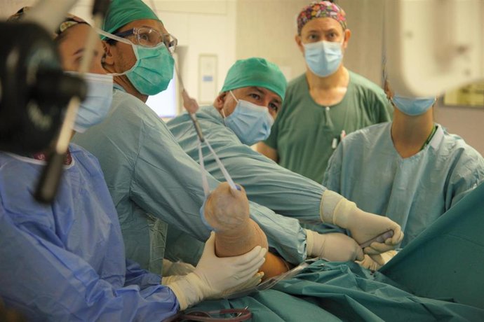 Intervención quirúrgica.