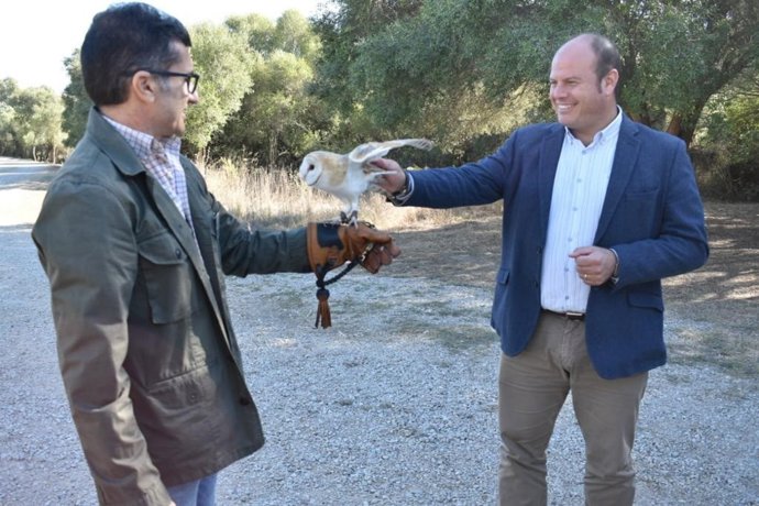 Oscar Curtido en la Estación Ambiental Madrevieja de la Fundación de Cepsa.