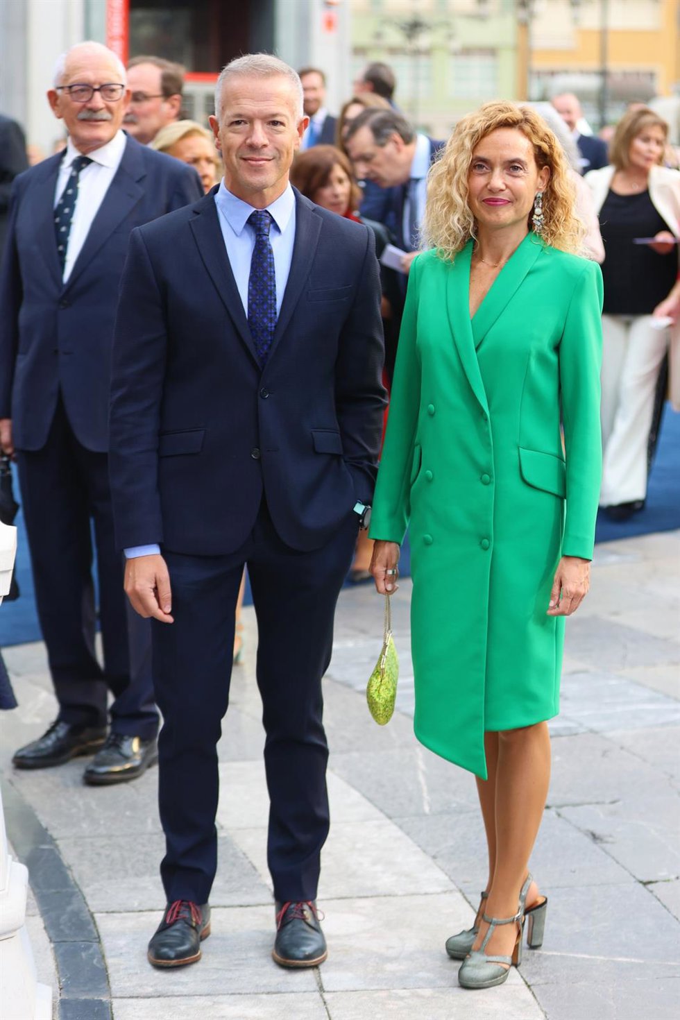 Meritxell Batet y Ander Gil García  en los Premios Princesa de Asturias 2022 a 28 de Octubre de 2022 en Oviedo (España).