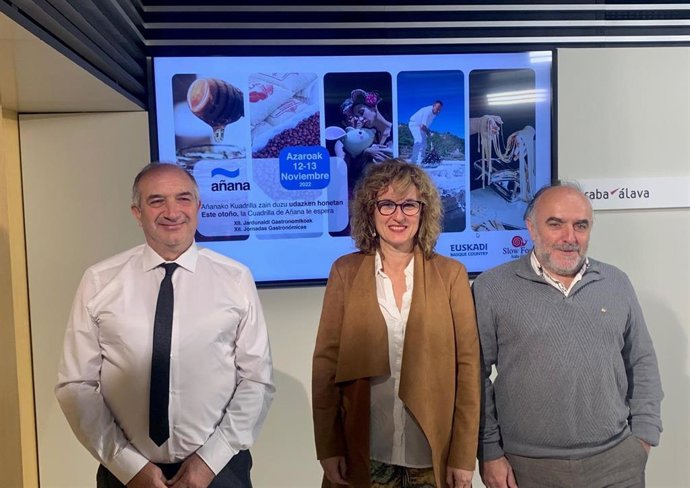 Presentación de las  'XII Jornadas Gastronómicas de Añana'