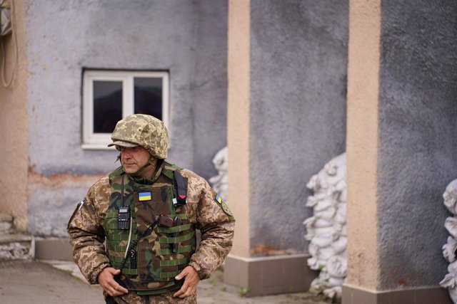Archive - Ukrainian soldier in the Kherson region