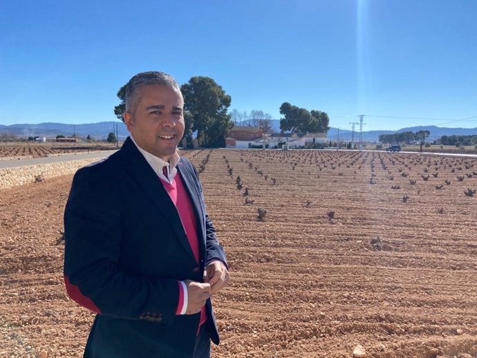 El secretario ejecutivo de Agua y Agricultura del Partido Popular de la Región de Murcia, Jesús Cano
