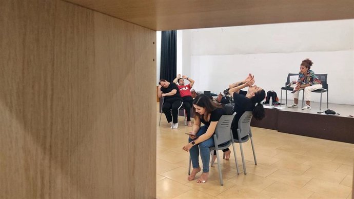 Ensayo de la obra 'Tierra'.