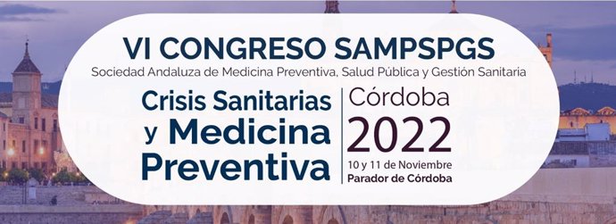 Imagen promocional del VI Congreso de la Sociedad Andaluza de Medicina Preventiva, Salud Pública y Gestión Sanitaria.