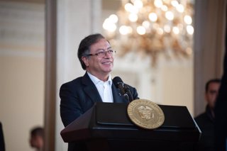 El presidente colombiano, Gustavo Petro