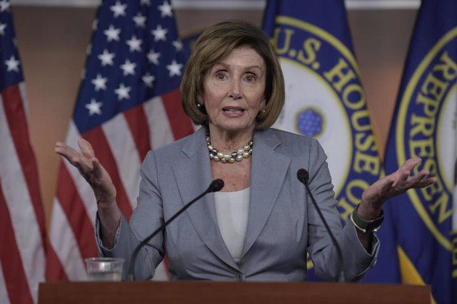 Archivo - La presidenta de la Cámara de Representantes de EEUU, Nancy Pelosi