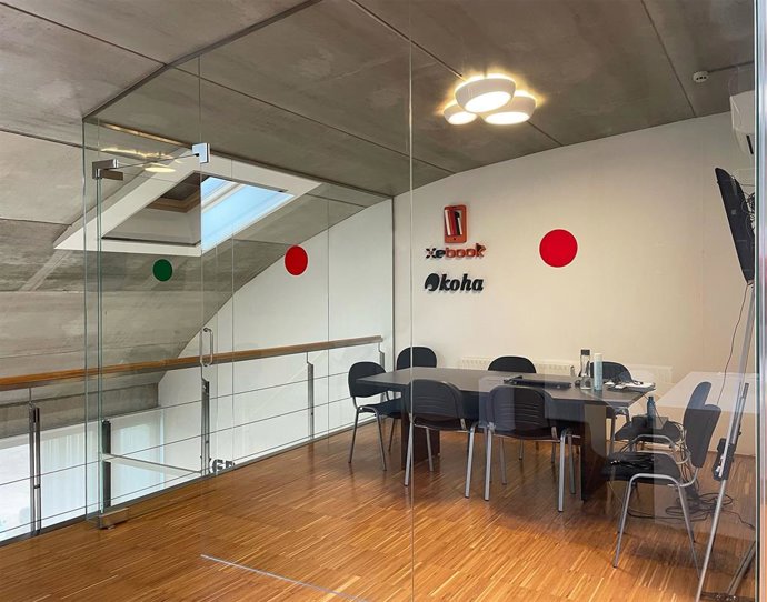 Una sala de reuniones en las instalaciones de Xercode.