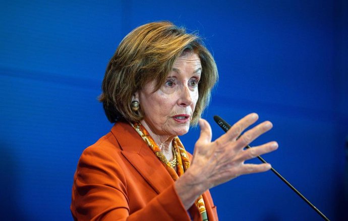 Archivo - Imagen de archivo de la presidenta de la Cámara de Representantes de EEUU, Nancy Pelosi.