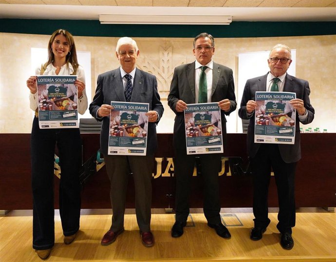 Presentación de la 'Lotería Solidaria'