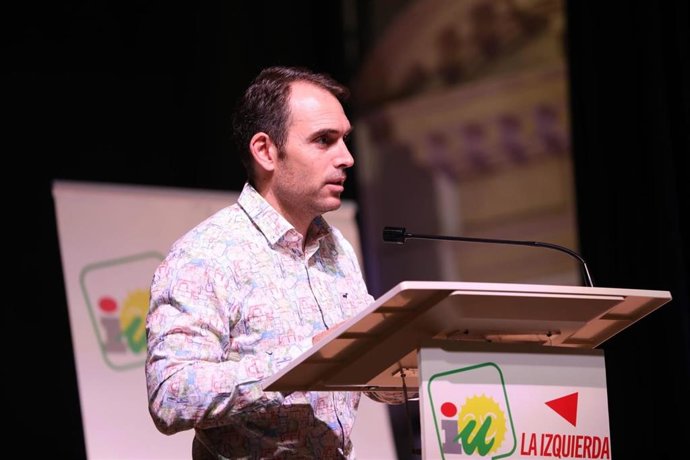 El coordinador general de IU Andalucía, Toni Valero, en una foto de archivo.