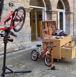 El espacio 'Repara tu bici'.