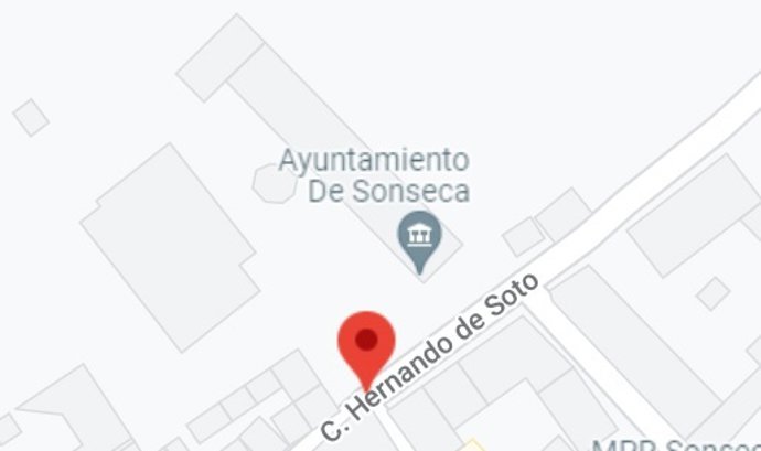 Hallan una granada de mortero en la calle Hernando de Soto en Sonseca