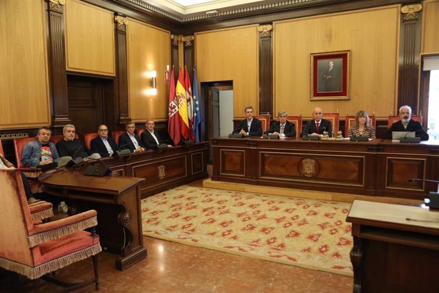 Presentación de la candidatura de León para acoger la sede de la Agencia Espacial Española.