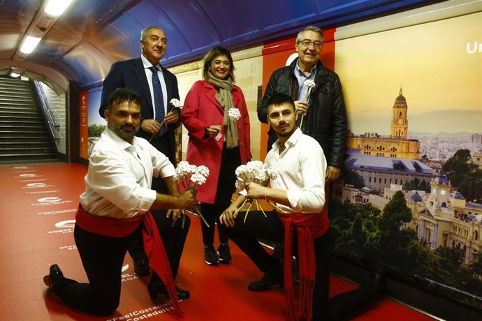 Costa del Sol desarrolla en la estación Oxford Circus de Londres una campaña de promoción sensorial que tendrá un impacto en seis millones de personas en el plazo de un mes.