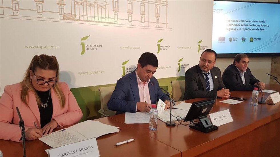 Firma del convenio